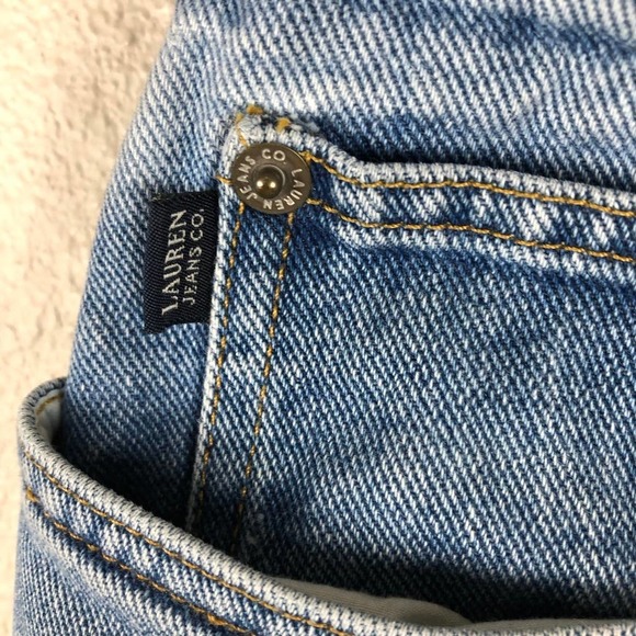 Ralph Lauren Jeans Blue Light Denim Straight Leg Size 10 - Picture 6 of 15